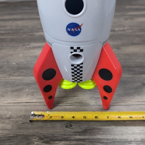 Real Toy NASA Starchaser Shuttle Aero-12717" Rocket Figure Space Ship Complete - Picture 16 of 23