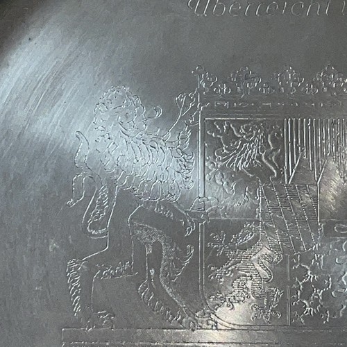 Zinnteller Monogramm, F. J. Strauß, Bayrischer Ministerpräsident Rarität.1978 - Bild 10 von 14