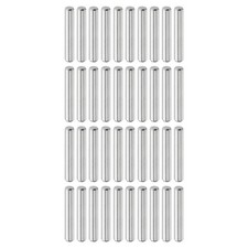 40 Pcs 3 mm x 18 mm Dowel Pins 316L Stainless Steel Shelf Support Peg Pin