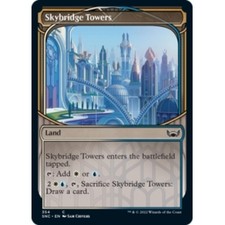 Skybridge Towers (showcase) X4 M/NM Magic MTG Streets Of New Capenna