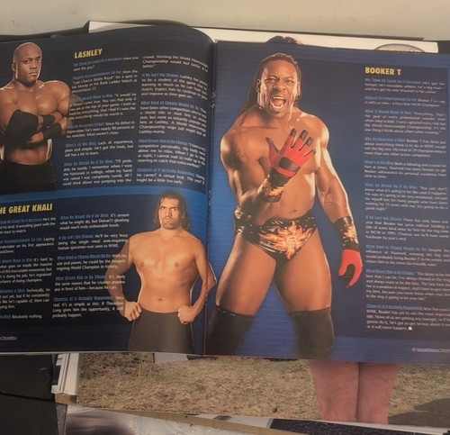 WWE Smackdown Magazine June 2006 Who Will Be Champ? W/ RARE UNDERTAKER POSTER - Bild 10 von 14