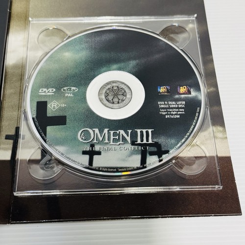 The Omen Trilogy 25th Anniversary Edition DVD Box Set PAL Region 4 Free Postage - Picture 15 of 21