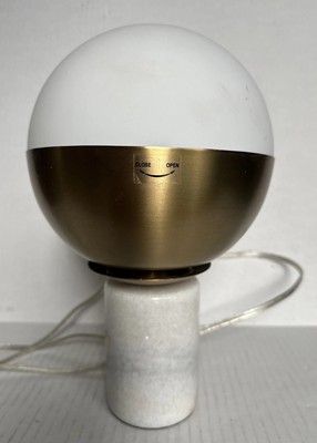 Intertek Hextra Geneva Globe Table Lamp Marble Base