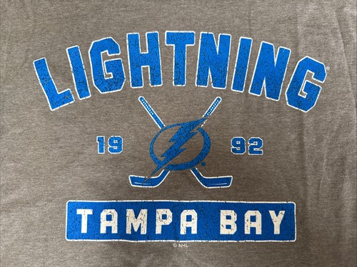 NWT! Tampa Bay Lightning NHLHockey T-shirt Men’s 2XL Florida NEW - Picture 2 of 5