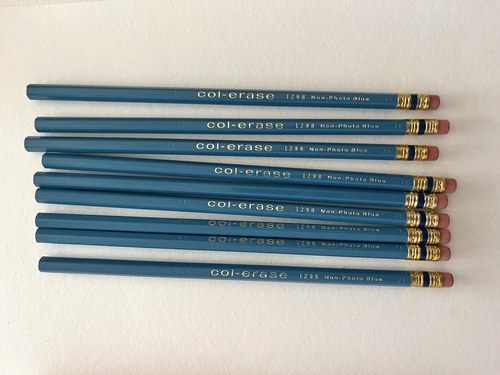 Faber Castell Col-Erase Pencils – 9 Pencils – 20028 Non Photo Blue 1298 - Picture 5 of 6