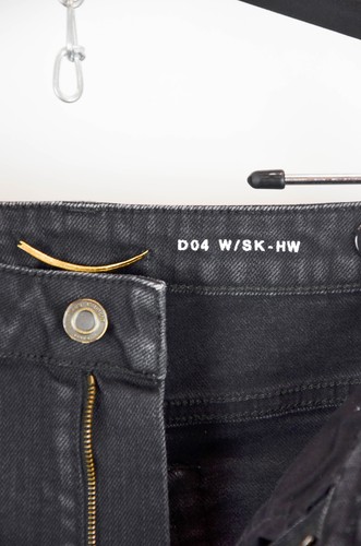 Jeans ajustados Saint Laurent Paris D04 negros hechos en Italia - talla 28 - Imagen 9 de 15