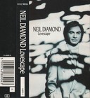 Neil Diamond Lovescape cassette UK Columbia 1991 cassette black shell with red