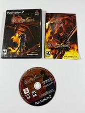 Drakengard -  PS2 / PlayStation 2 CIB Water Damage Slipcover
