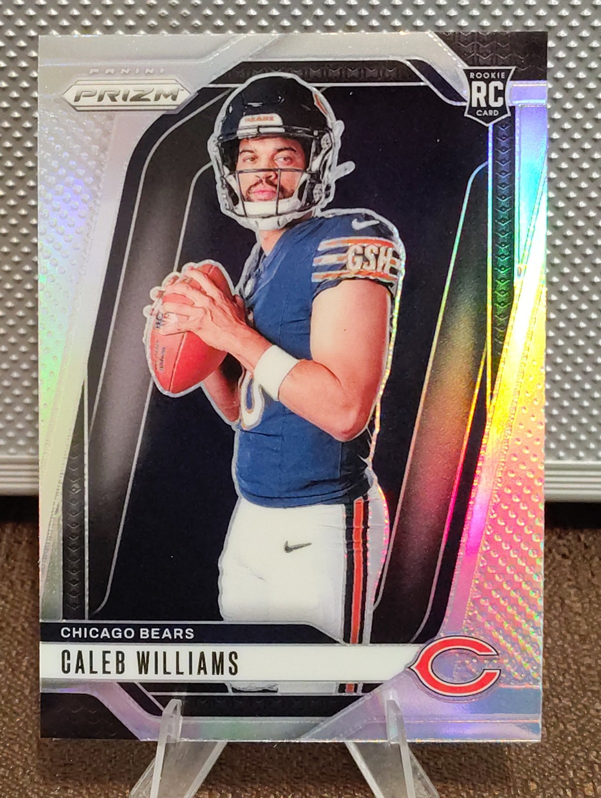 2024 Panini Prizm Caleb Williams Rookie Silver Variation Chicago Bears SP
