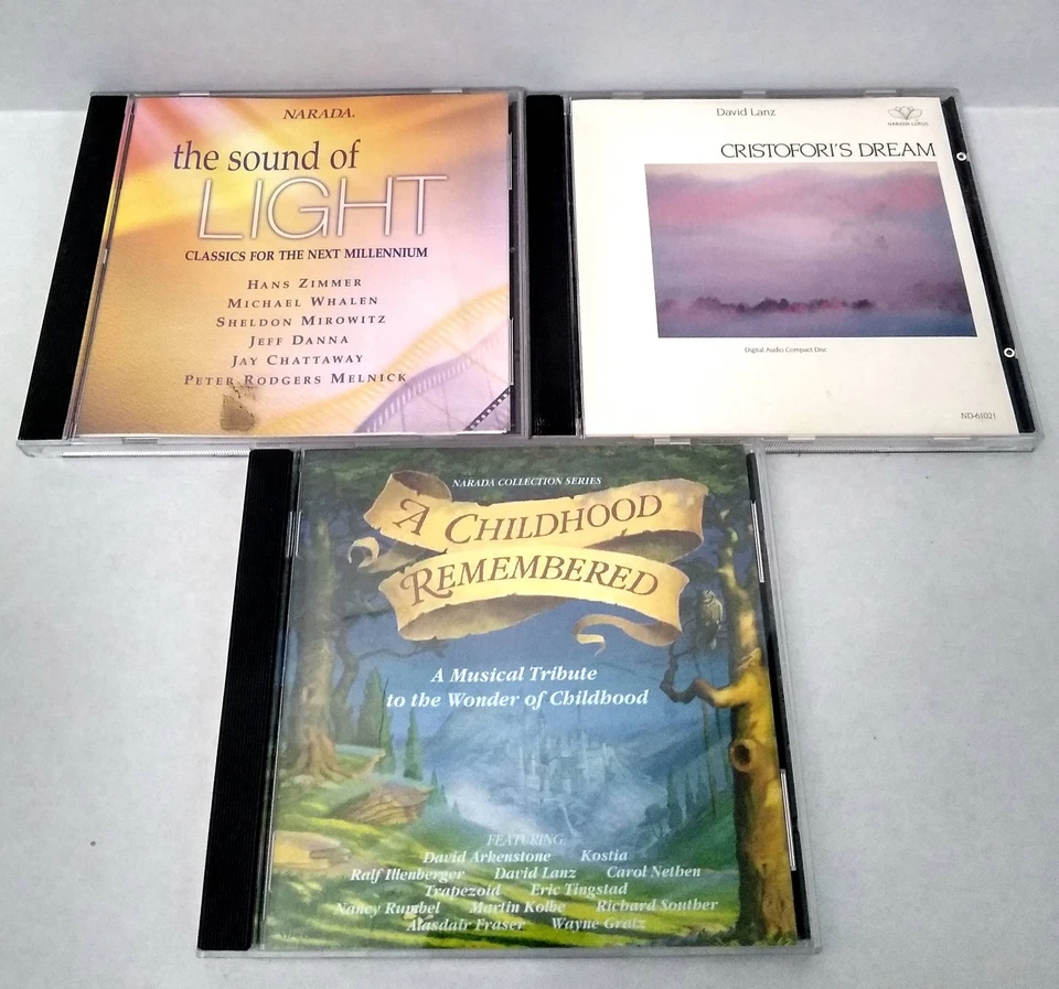 Narada CD Lot of 9 – New Age, Ambient, World Music – David Lanz, Olatunji, Chan — 第 4/4 张图片