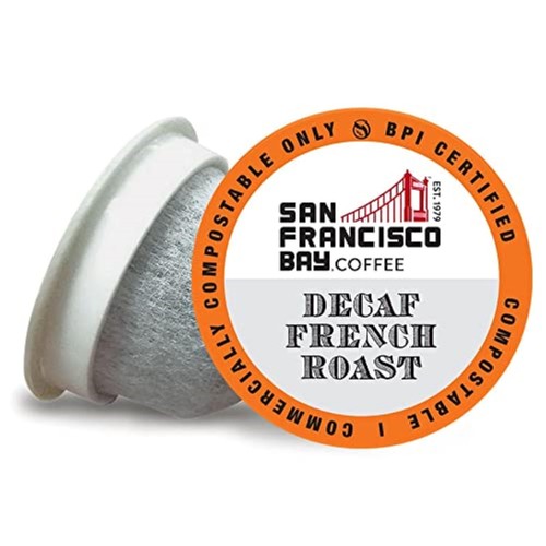 Cialde Caffè Compostabili - DECAF Tostatura Francese (36 Ct) Tazza K Compatibile tra...