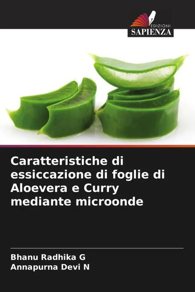 Caratteristiche Di Essiccazione Di Foglie Di Aloevera E Curry Mediante Microonde-image