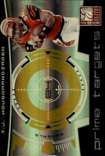 2008 Donruss Elite Prime Targets Gold #10 T.J. Houshmandzadeh /800 - FB