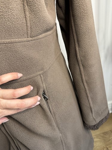 Patagonia Better Sweater Long City Jacket Coat Fleece Brown Women’s Size XL - Picture 14 of 17