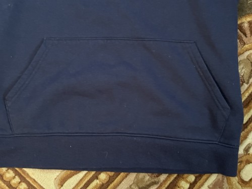 Under Armour YL Dark Blue W/Pocket Hooded Pullover Sweatshirt Pre-Owned - Picture 8 of 19
