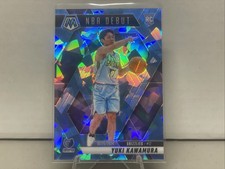 2024-25 Mosaic Blue Ice NBA Debut Yuki Kawamura #265 /125 Grizzlies  Color Match
