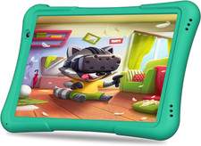 10 Inch Kids Tablet Android 14 Tabletas 32GB, Quad-Core, 6000Mah, Large HD IPS D