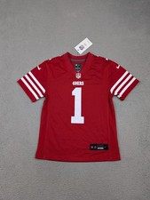 San Francisco 49ers Jersey Youth Small 8 Red NFL Football Deebo Samuel 1 Nike