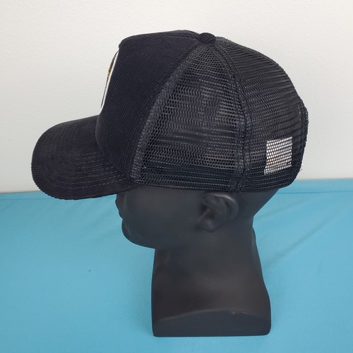 Black Corduroy Sunflower Trucker Hat Outdoor Cap ONEILL hat snapback Adjustable - Picture 6 of 12
