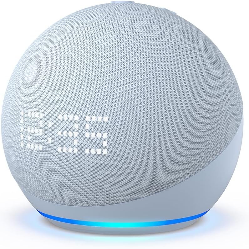 Amazon Echo Dot (5th Gen 2022 ) Smart Speaker with Clock - Cloud