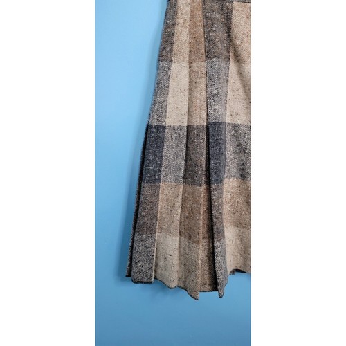 Vintage Damen Pamela B. Chromatischer Fransenrock gefüttert Vintage Größe 10 75 % Wolle - Bild 4 von 7