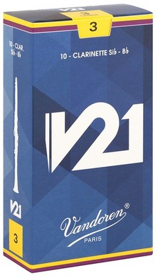Vandoren V21 Bb Klarinettenblatt (Box 10)