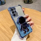 Case For Samsung A07/A17/A27/A37/A57/A36 Astronaut Holder ShockProof Phone Cover