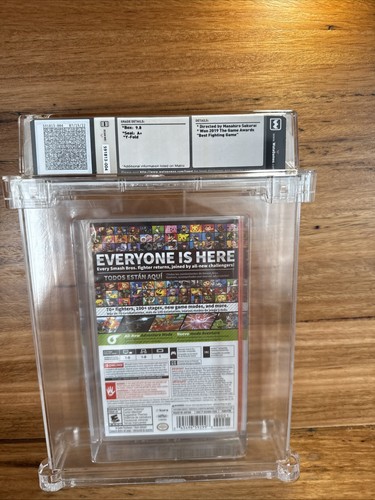 Super Smash Bros. Ultimate Nintendo Switch Sealed WATA Graded 9.8 A+ - Bild 2 von 3