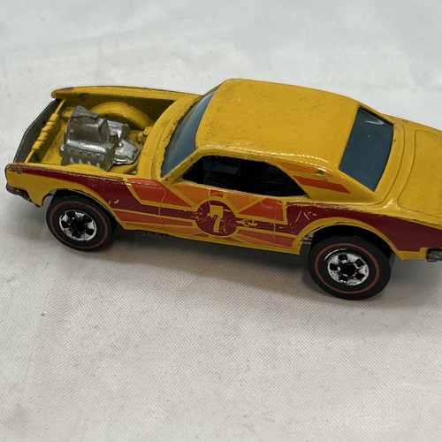 Heavy Chevy Yellow Tri-Color #7 1969 1970 Hot Wheels Mattel Vintage Redline RL - Picture 19 of 24