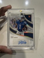 2023 Panini Immaculate - Rookie Autographs Josh Downs #3 Gold /10 (AU, RC)