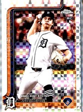 Jackson Jobe 2025 Topps Chrome Update #USC48 X-Fractors Rookie