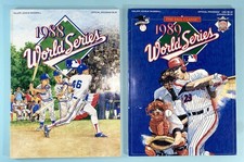 1988-1989 World Series Programs Lot of 2 Oakland A's / LA Dodgers / SF Giants 2x