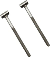 2 Pcs 070428Z T-Bolt Stainless Steel Screw, 3.58 In, Does NOT Fit 194997, 531089