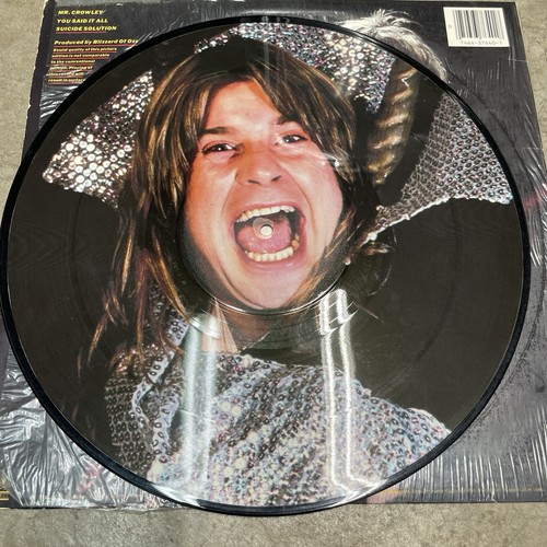1982 OZZY OSBOURNE PICTURE DISC LP LIVE MR CROWLEY LIMITED EDITION - Picture 3 of 4