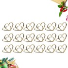  20 PCS Place Card Holder Stand Table Picture Photo Holders for Tables