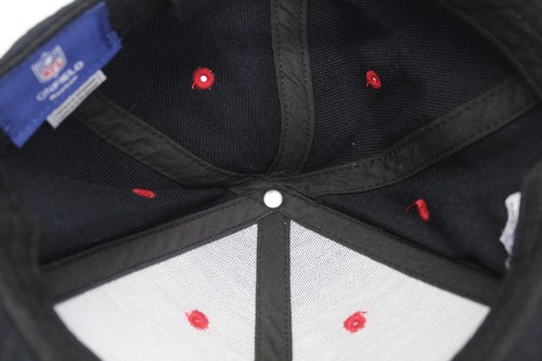 Atlanta Falcons NFL on Field Reebok Black Hat Cap Adjustable Back Strap - Picture 8 of 12