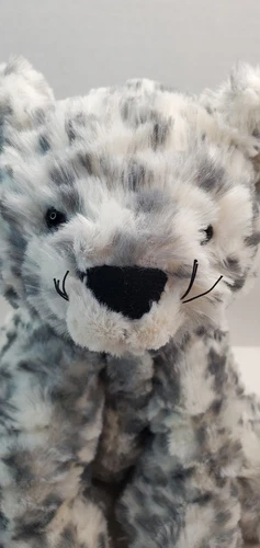 Rare Jellycat Fuddlewuddle Snow Leopard 8" - Picture 3 of 17
