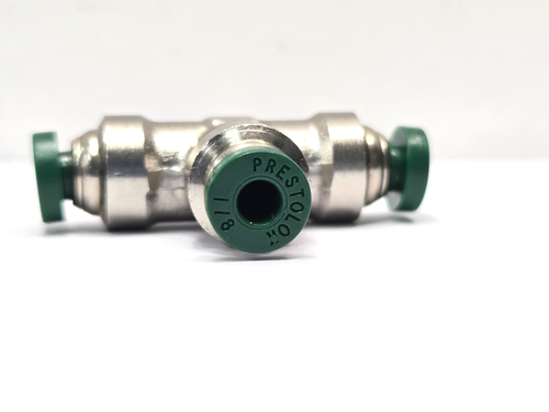 PARKER PUSH TO CONNECT FITTINGS 164PLP-4 UNION T 1/8" - Picture 2 of 3