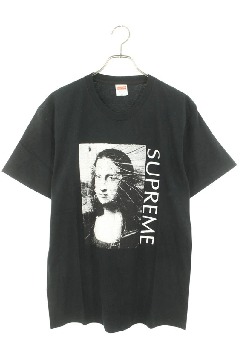T shirt Supreme taille M 18SS Mona Lisa Tee Mona Lisa imprimé t shirt occasion OM10
