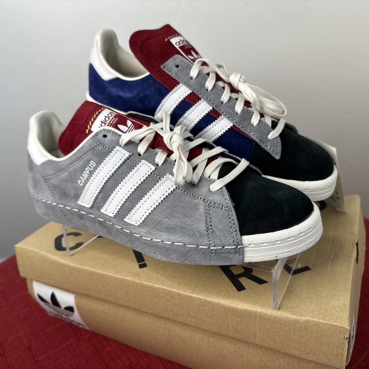 adidas gazelle silver green womens Adidas Men Campus 80s SH Shoe – Extra Butter