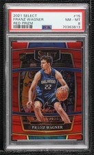 2021-22 Panini Select Concourse Red Prizm 157/199 Franz Wagner #15 PSA 8 1u6