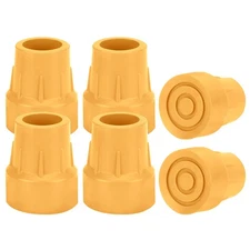 Walking Cane Tips 1, 6pcs Heavy Duty 1 Inch Crutch Tips -Replacement Rubber L...