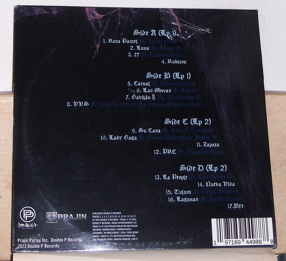 Peso Pluma - Genesis - 2025 Double Vinyl LP Record Album- Near Mint Sealed Foto 2 de 2