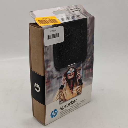 HP Sprocket (2nd Gen) tragbarer Sofortbilddrucker schwarz HPISPB - Bild 5 von 5