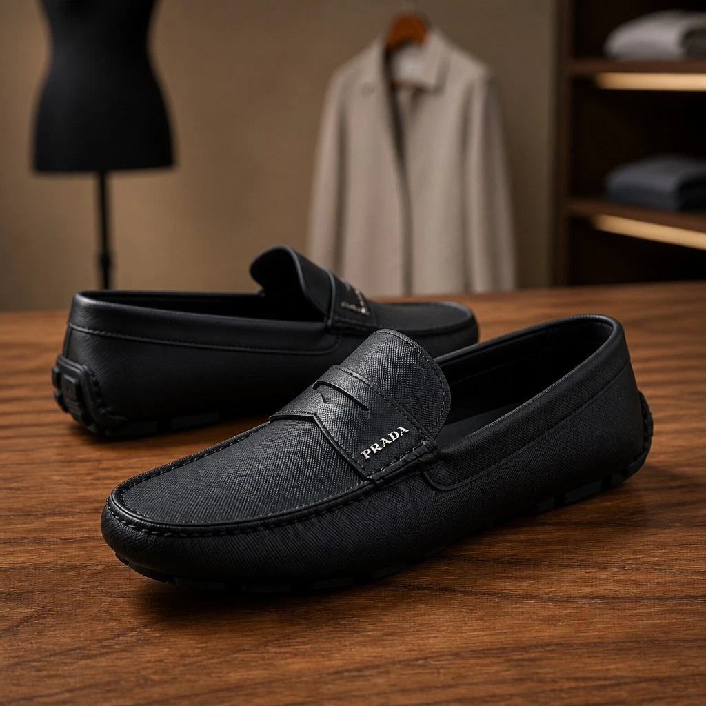 prada mens leather shoes products for sale | eBay