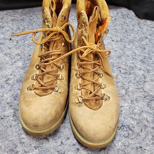 Panama Jack Boots Womens Sz 9 Hiking Combat Leather Lace Up Waterproof - Picture 4 of 12