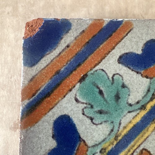 Davies & McDonald D&M Tile Lot of 4 Lg 8"x8" Moorish Terra Cotta 1928-1939 Rare - Picture 8 of 16