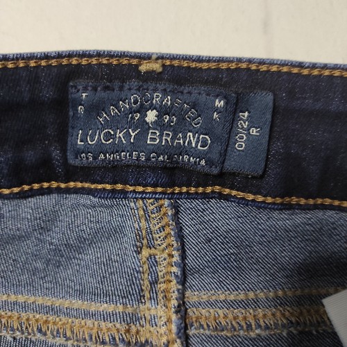 Lucky Brand Gr. 00/24 Lolita Boot Blue Denim Jeans Bootcut Damen Freizeit - Bild 10 von 14
