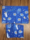 Vtg Chips Ahoy Cookies Twin Sheet Set Milk Galaxy Celestial