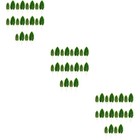  3 Pack Dekopflanzen Dekorative Kunstpflanzen Künstliche Blätter Dekoration